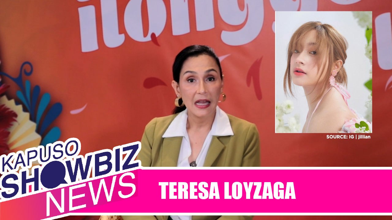 Kapuso Showbiz News: Teresa Loyzaga, ready na maka eksena si Jillian Ward