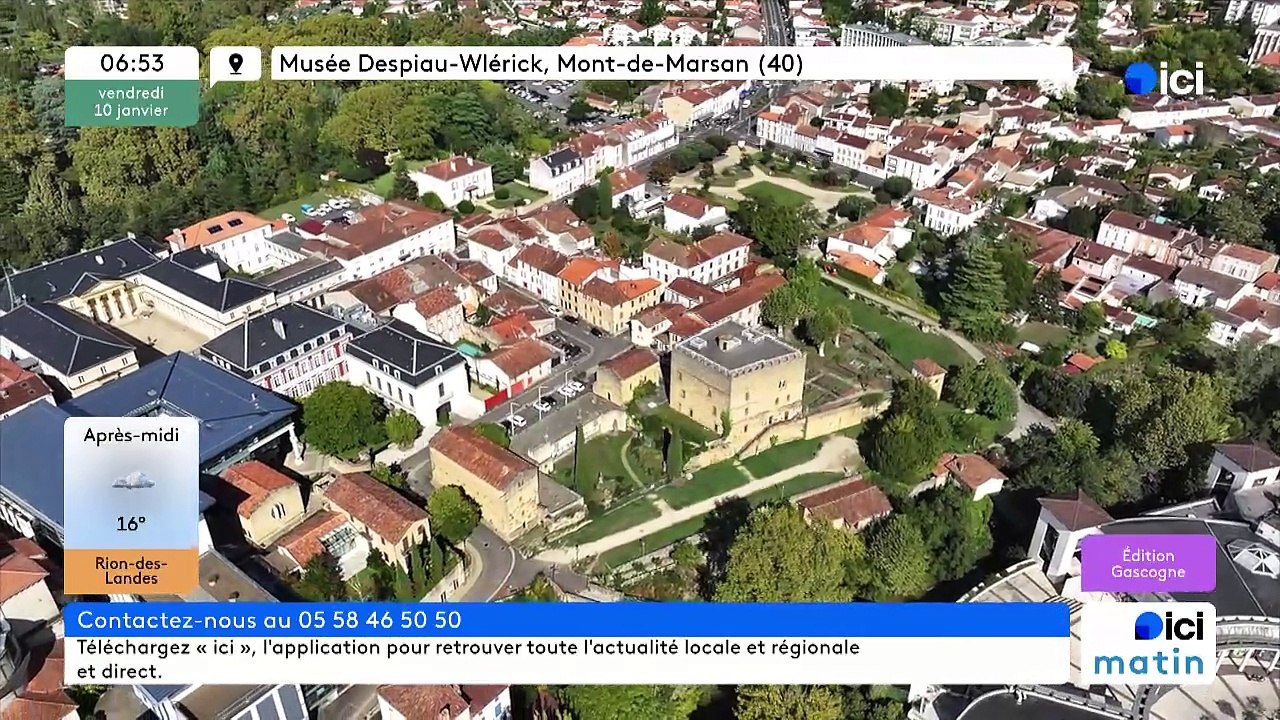 10/01/2025 - ici matin par ici Gascogne en vidéo