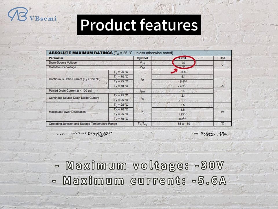 UT3401ZL-AE3-R-VB is a SOT23 package P-Channel field effect MOS tube