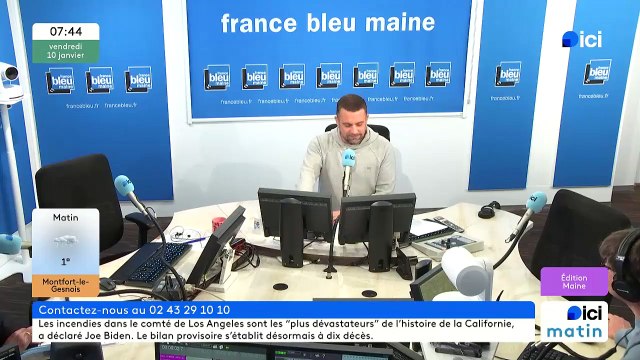 L'invité d'Ici Maine : Stephan Domingo, directeur de l'ARS de la Sarthe