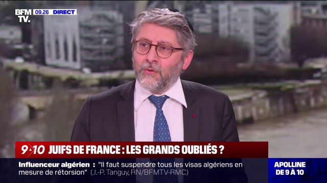 Antisémitisme: Cette union de la Nation, on ne la retrouve pas systématiquement , estime Haïm Korsia (grand Rabbin de France)