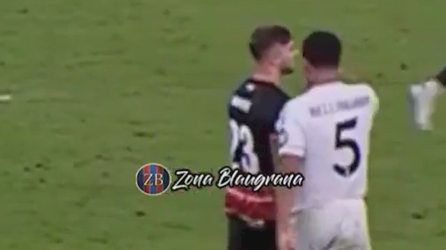 Los dos golpes de Bellingham a Maffeo que no se vieron en TV: se jugó la expulsión en un acto muy polémico