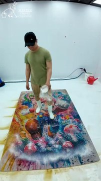 Satisfying Video - One Minute of Pure Carpet Cleaning Bliss #carpetcleaning #shorts