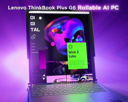 Lenovo ThinkBook Plus Gen 6, primer portátil enrollable del mundo
