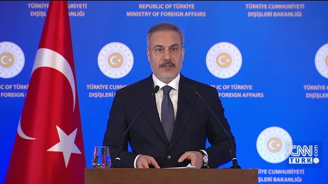 SON DAKİKA! Dışişleri Bakanı Hakan Fidan: Suriye'de Hikayemiz Yeni Başlıyor