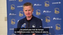 Warriors - Steve Kerr évoque la perte de sa maison d'enfance dans les incendies de Los Angeles