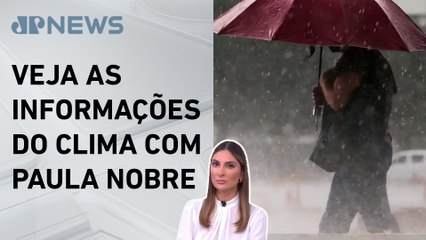 Centro-Sul do Brasil deve ter chuva nesta sexta (10) | Previsão do Tempo