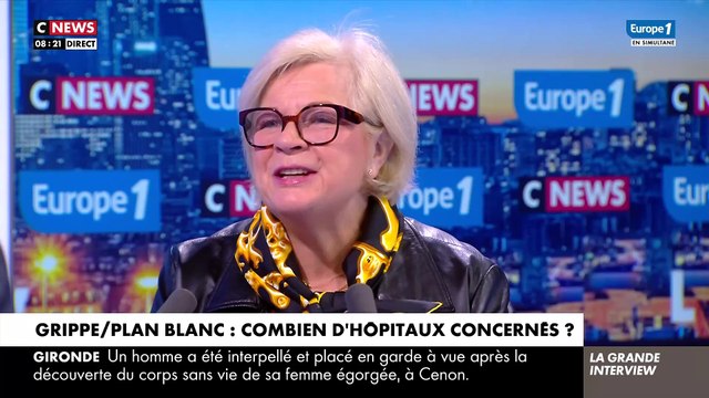 Face à l’épidémie de grippe, 87 hôpitaux ont déclenché le « plan blanc », dispositif qui permet de déprogrammer certaines opérations ou de rappeler des personnels en congés, indique le ministère de la Santé