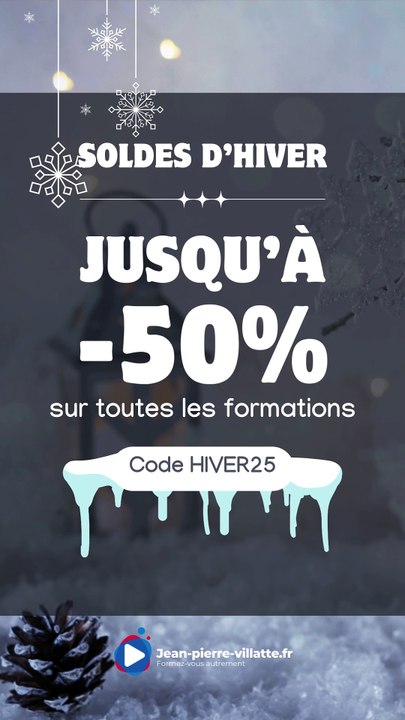 Soldes d'hiver !!! - 50% sur toutes les formations EBP, SAGE 50C, Comptabilité