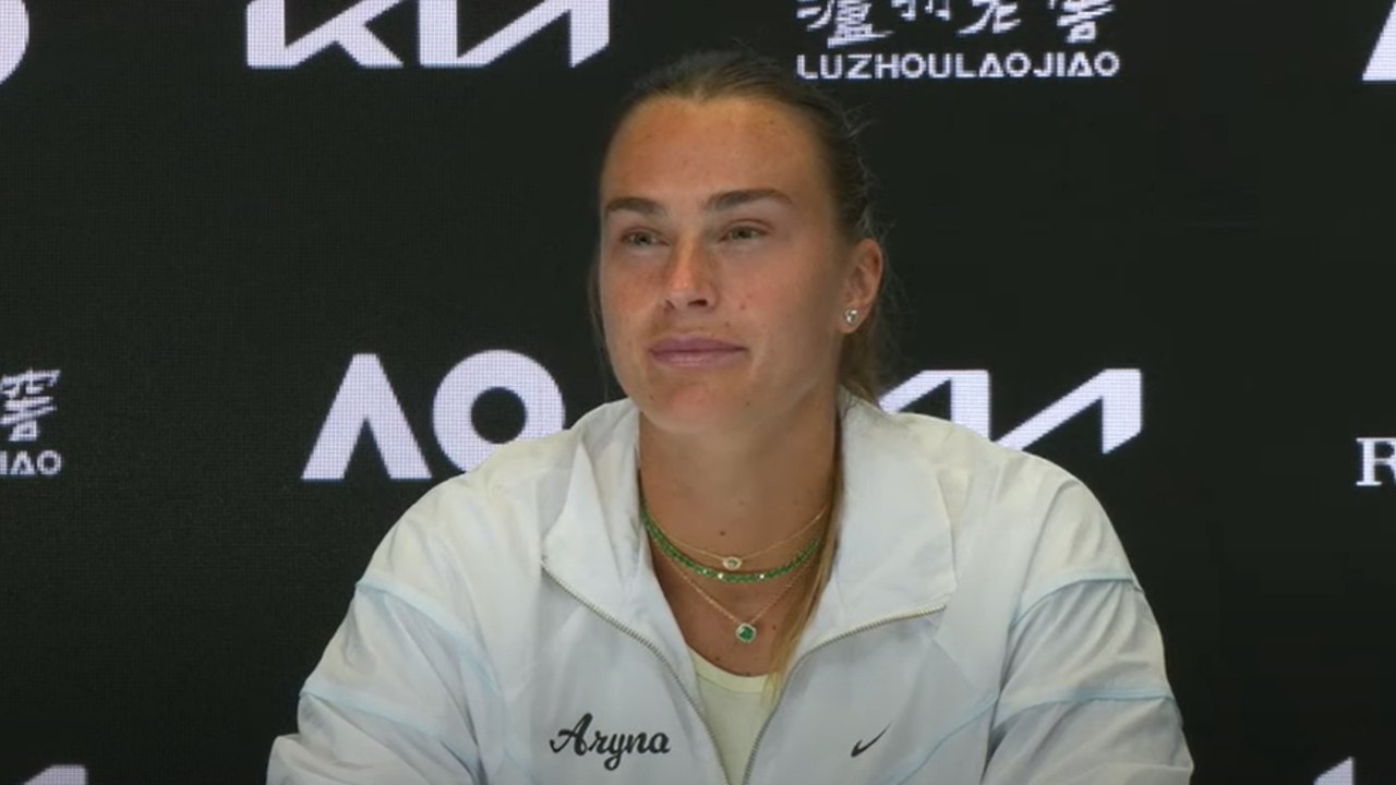 Tennis - Australian Open 2025 - Aryna Sabalenka : "I have to prove every day that I still deserve to be where I am"