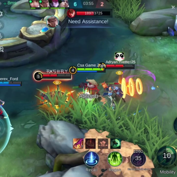 "Epic 5v5 Battle with Akai | Amazing Teamwork in Mobile Legends!"