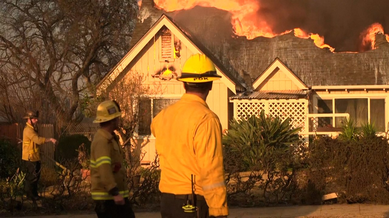 Incendies à Los Angeles : 800 prisonniers prêtent main-forte aux pompiers