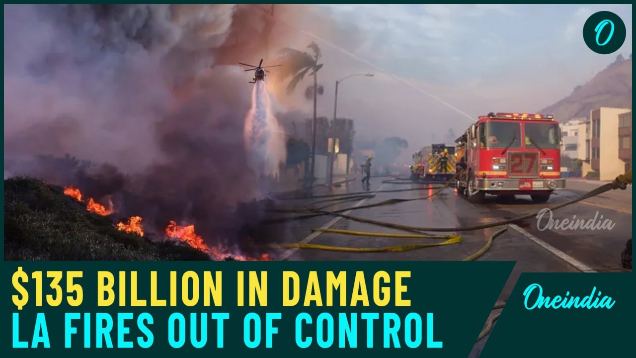 LA California Wildfires Day 4 Updates: 10 Dead, 10,000 Buildings Destroyed – $135 Billion in Damage