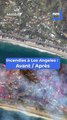 AVANT/APRES : les images de Los Angeles vues du ciel après les ravages des incendies