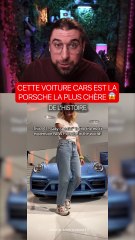 CETTE VOITURE CARS EST LA PORSCHE LA PLUS CHÈRE😱