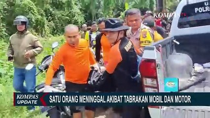 Pengendara Motor Tewas Akibat Tabrakan dengan Mobil