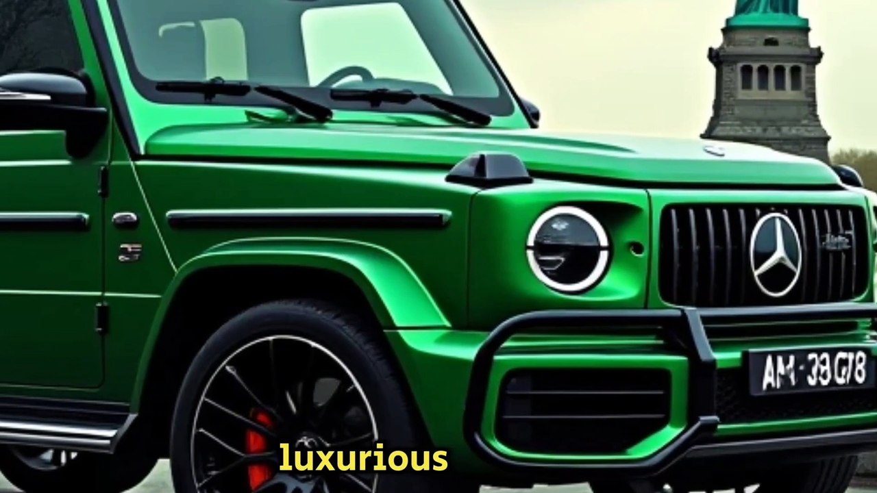 Mercedes-AMG G63: A Perfect Blend of Power, Luxury, and Performance!"