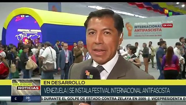 Representantes nacionales e internacionales debaten en Festival Antifascista