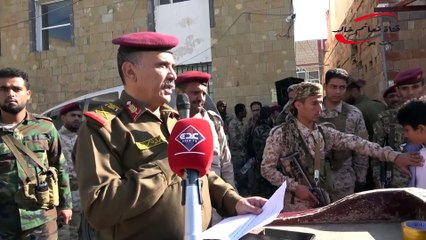 تدشين العام التدريبي للواء 22ميا بتعز-1