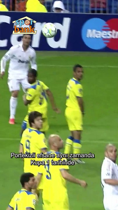 Cristiano Ronaldo'nun Marsilya'ya attığı müthiş frikik golünü hatırlayalım