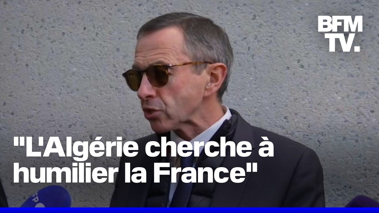 Après le renvoi de l'influenceur algérien, Bruno Retailleau estime que "l'Algérie cherche à humilier la France"