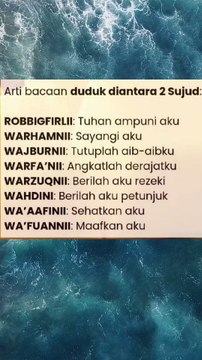 arti bacaan duduk diantara 2 sujud #hadits #shortvideo #sholat #quran #sunnah #islam #doa