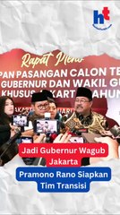 Jadi Gubernur Wagub Jakarta | Pramono Rano Siapkan Tim Transisi