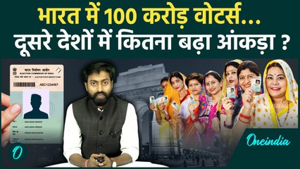 Delhi Assembly Election 2025: भारत में हुए 100 Cr Voters, दूसरे देशों का हाल क्या | वनइंडिया हिन्दी
