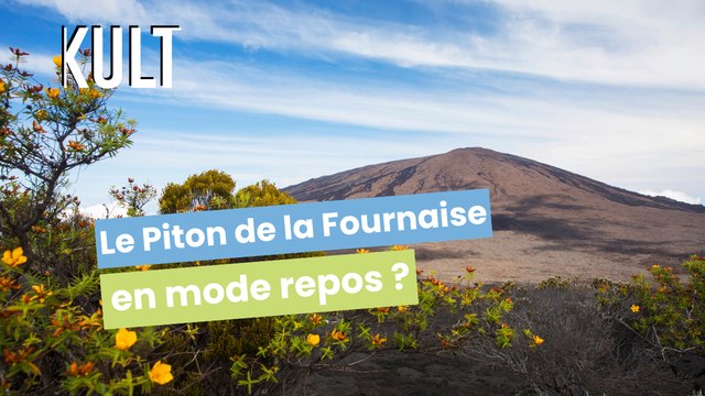 Le Piton de la Fournaise en mode repos ?