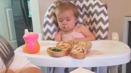 When food is life but sleep rudely refuses to wait