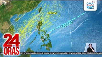 Shear line, nagpabaha sa Bicol region; localized thunderstorms naman ang umiiral sa Mindanao | 24 Oras