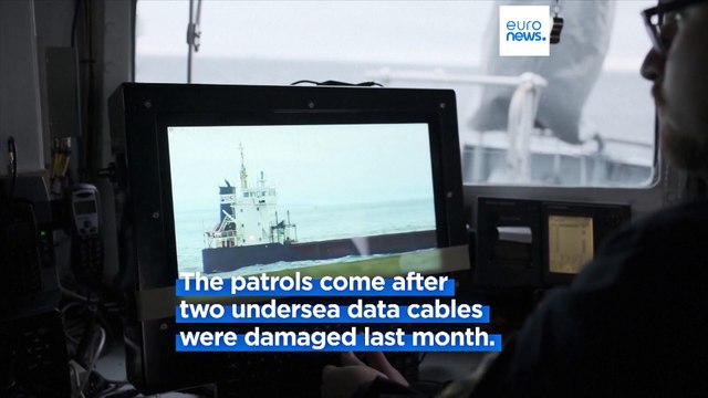 Estonian navy steps up patrols in Baltic Sea after suspected sabotage of undersea cables