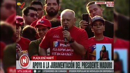 Diosdado Cabello sobre Machado: "Si la decisión fuera detenerla, ya estuviera detenida"