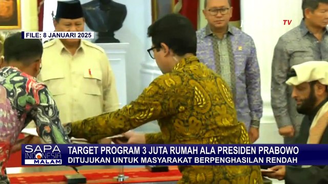 Penjelasan Menteri Maruarar Sirait soal Program 3 Juta Rumah ala Presiden Prabowo