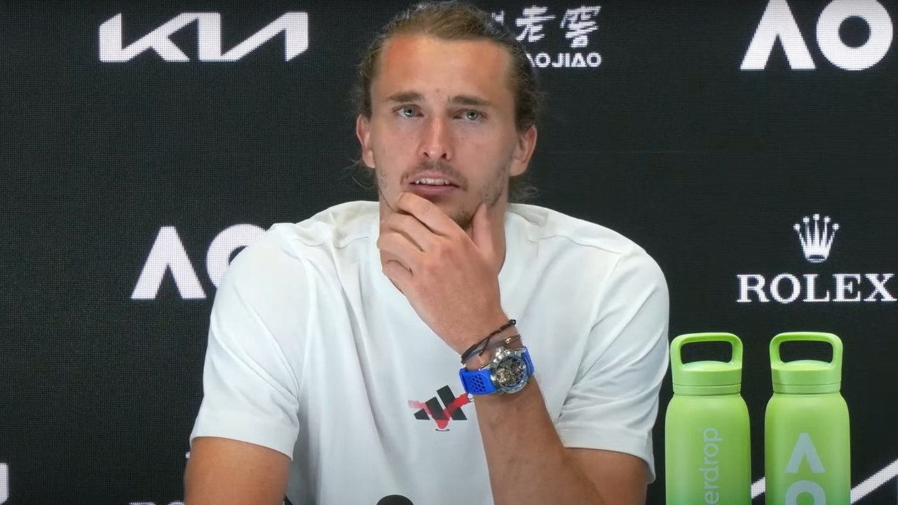 Tennis - Australian Open 2025 - Alexander Zverev : "Everyone knows what I'm after...  It's winning a Grand Slam"