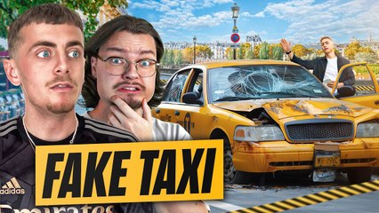 FAKE TAXI  Tu PERDS on t’ABANDONNE sur la route (Guizzi provoque un accident)