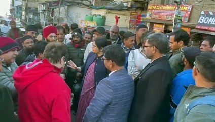 डीएम ने किया नैनीताल मैं चल रही सौंदरीकरण कार्यों का निरीक्षण