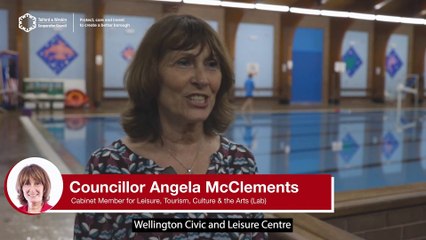 Work is under way to improve facilities at Wellington Civic and Leisure Centre