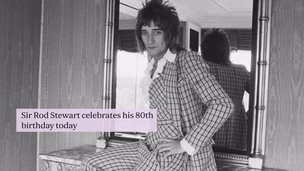 Rod Stewart At 80: A look back at his most iconic looks