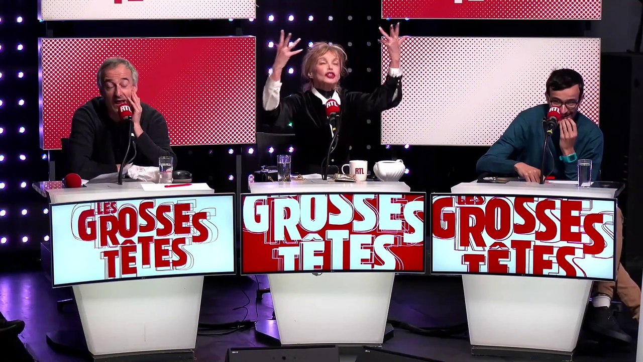 Anne Roumanoff ravie d'être entre Adil Rami et Stomy Bugsy
