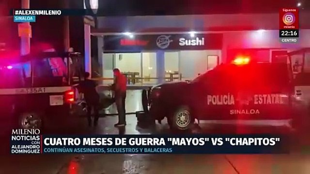 Se reportan nuevos hechos violentos y diversos homicidios en Sinaloa