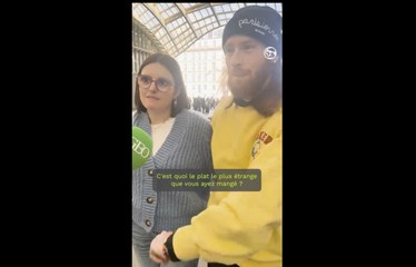 Micro-trottoir : quel est le plat le plus étrange que vous ayez mangé ?