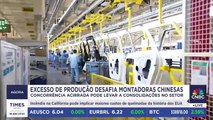 Excesso de produção desafia montadoras da China; entenda