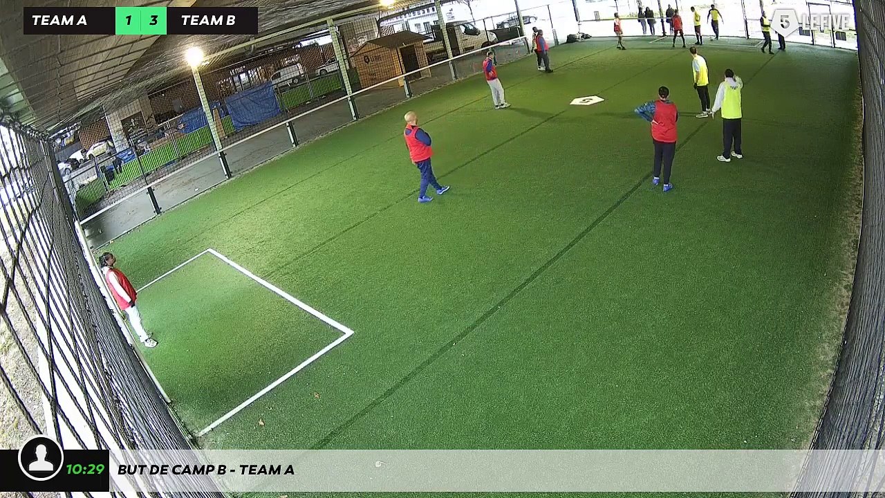 But de Camp B - Team A