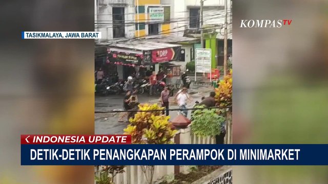 Perampok di Minimarket Ditangkap Warga, Saksi: Pelaku Todong Pistol Minta Uang di Brankas