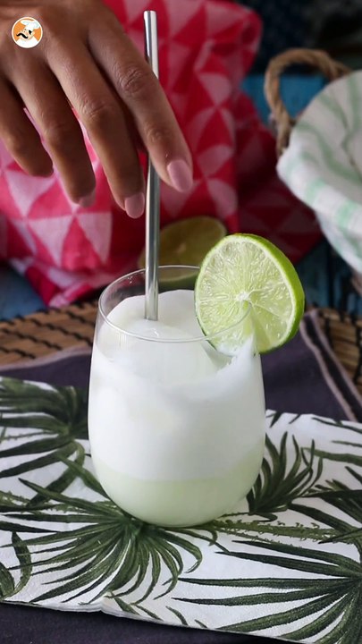 Schweizer limonade mit kondensmilch