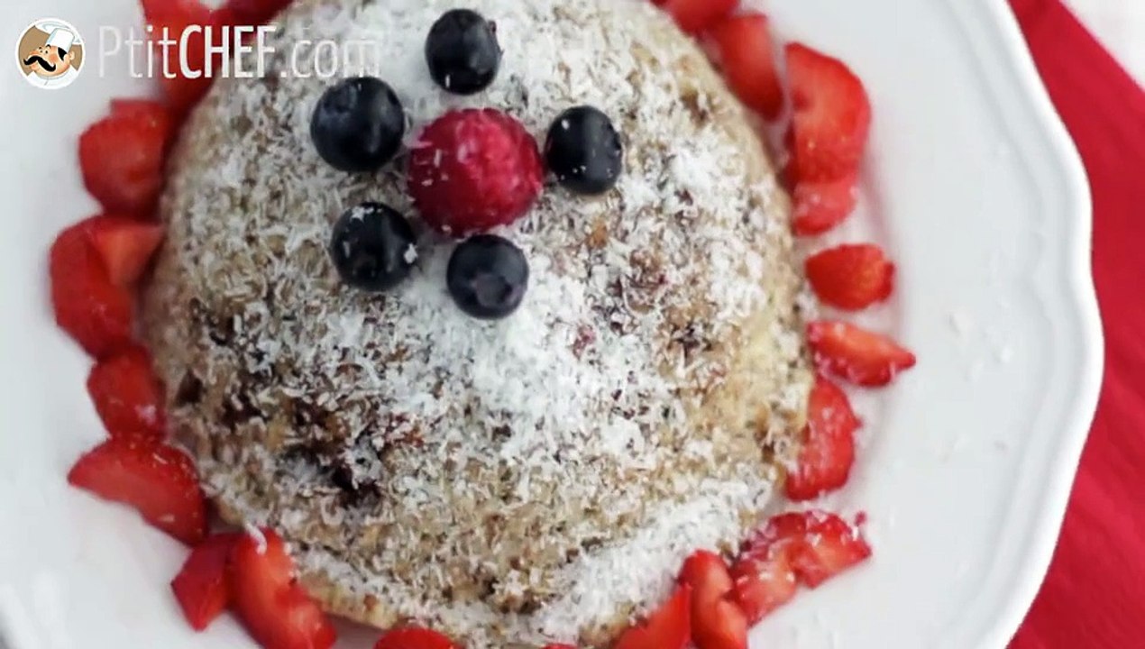 Bowl cake banane kokos - laktosefrei und glutenfrei