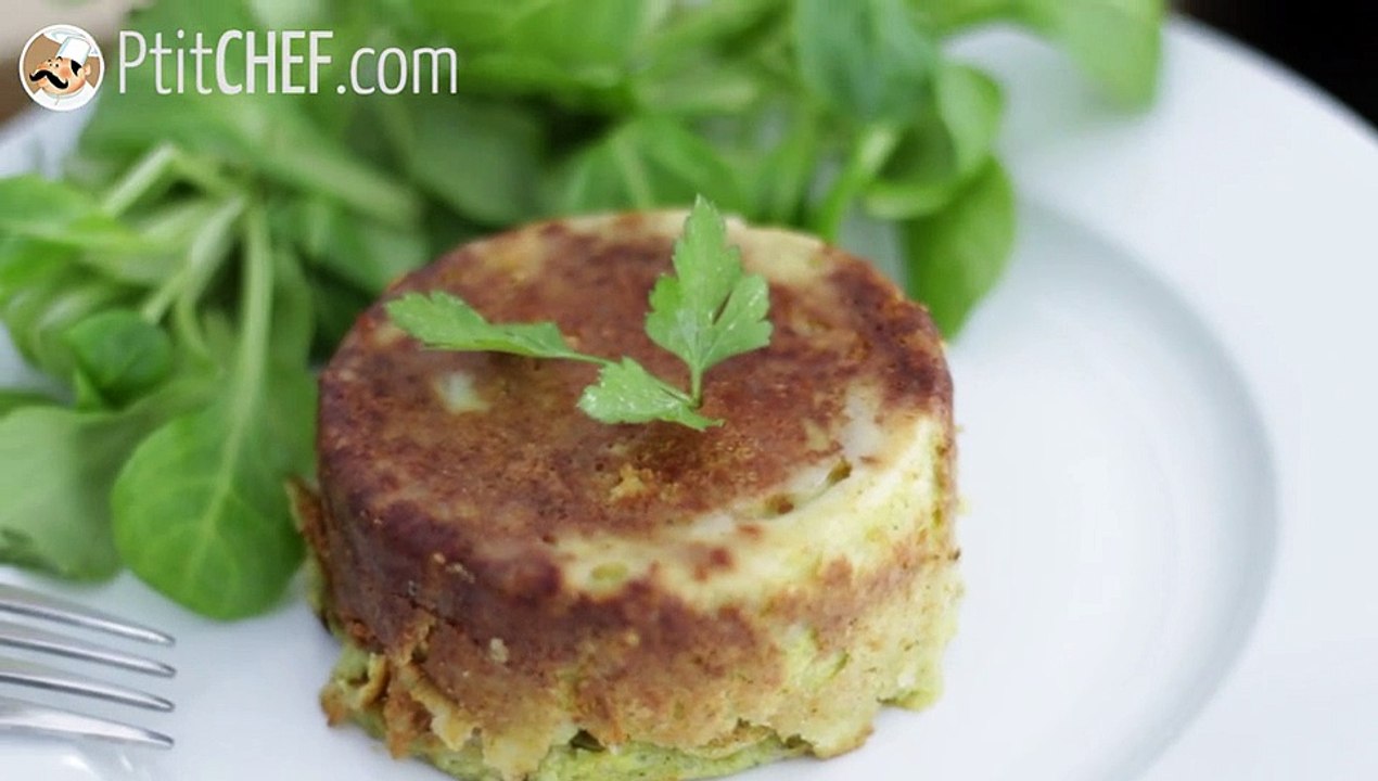 Zucchini-moelleux mit kiri-herz