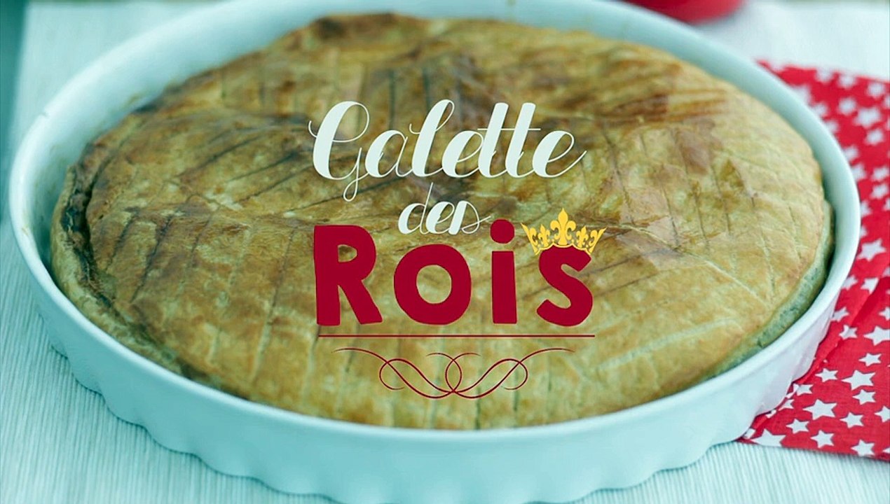 Galette des rois à la frangipane (dreikönigskuchen mit frangipani)