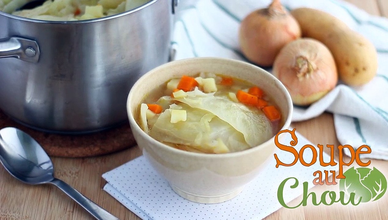 Einfache kohlsuppe